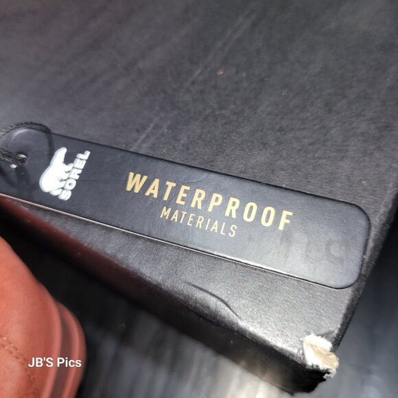 Sorel Evie Pull On Wedge Booties Warp Red Womens Waterproof Rain Boot BRAND NEW - Picture 5 of 16